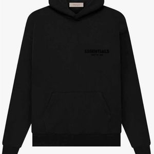 Essentials Black Crew Neck Sweatshirt